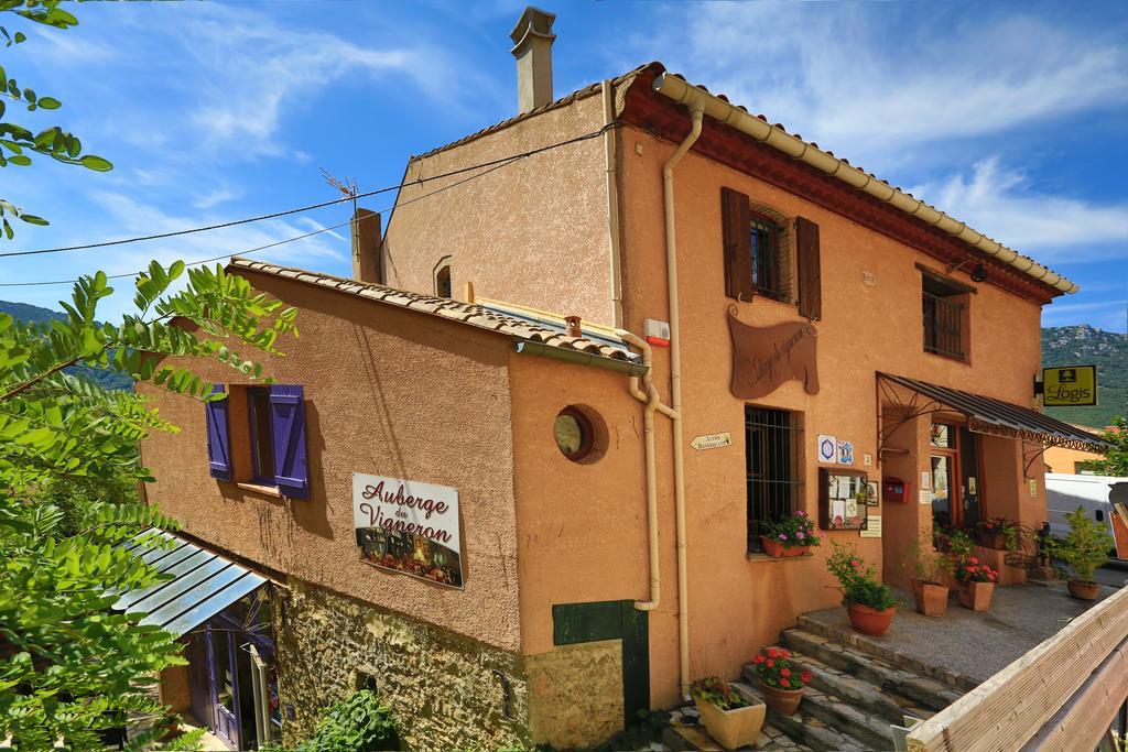 Logis Auberge Restaurant Du Vigneron Cucugnan Ngoại thất bức ảnh