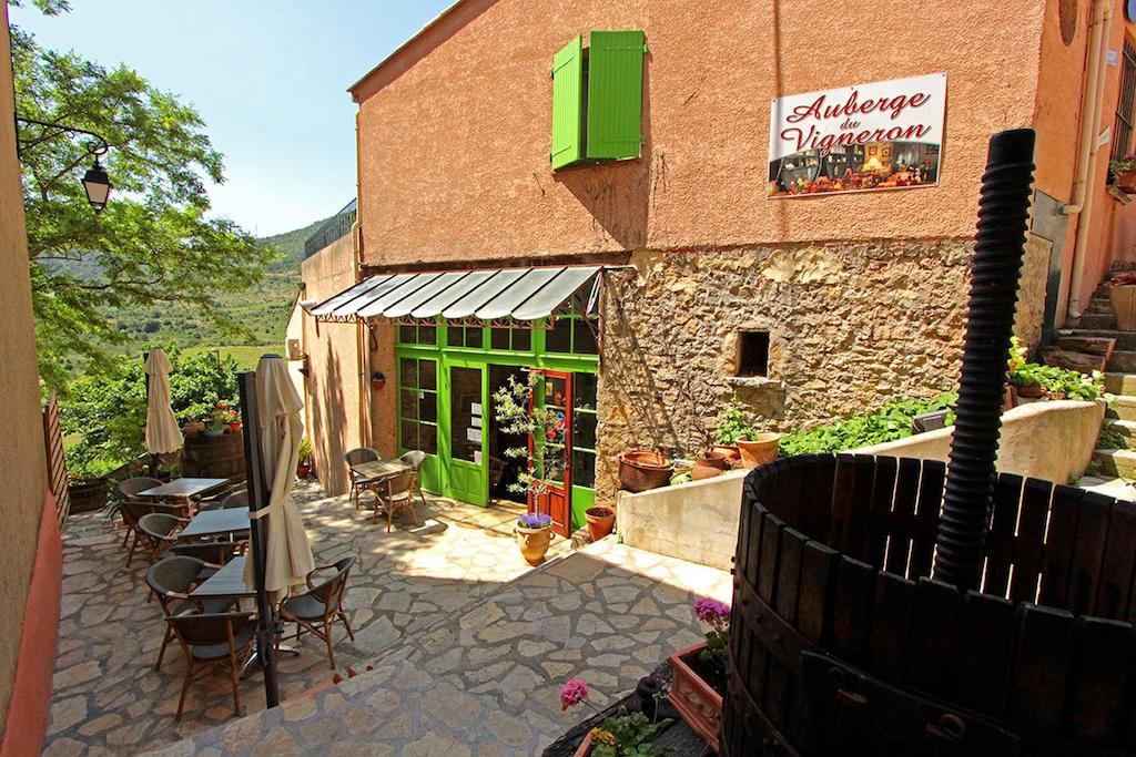 Logis Auberge Restaurant Du Vigneron Cucugnan Ngoại thất bức ảnh